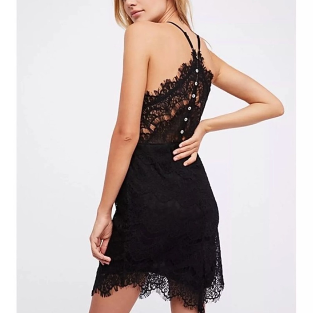 Free People lace dress M NWT